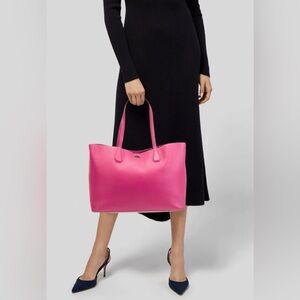 Hot Pink Tory Burch Tote Bag
